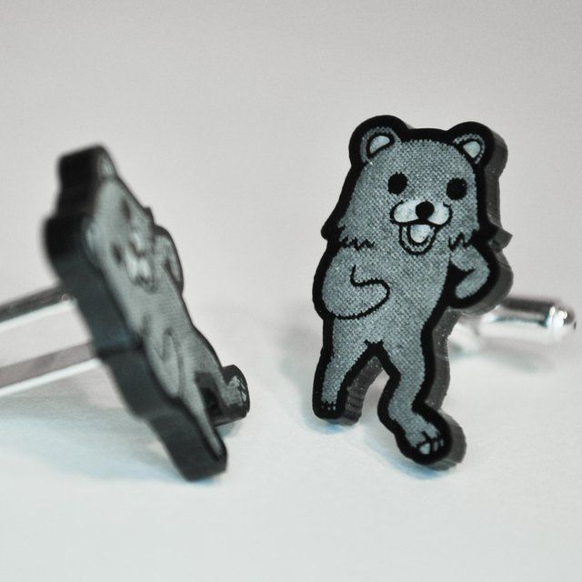Запонки Pedobear
