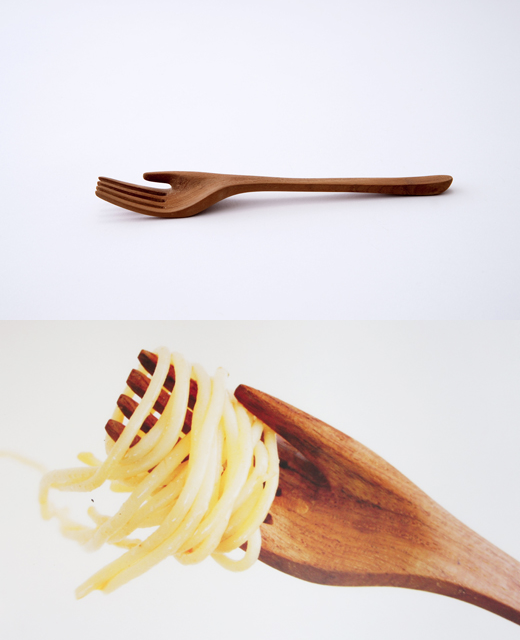 Tenedor de madera Thumb de Keisuke Tsubakimoto