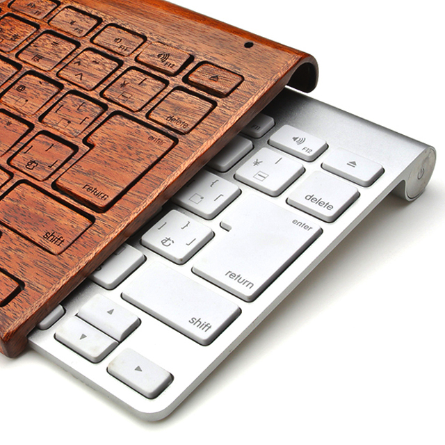 Cubierta de madera para teclado inalámbrico Apple