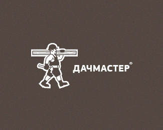 Logotipo de una empresa de construcción rusa de Artvento