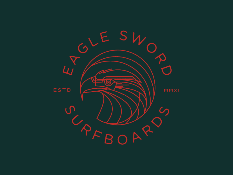 Tablas de surf Eagle Sword de Brian Steely