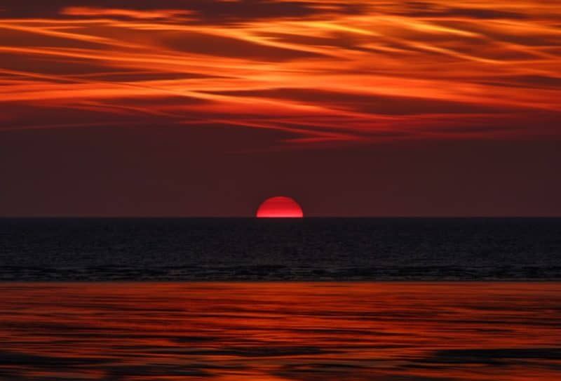 fondos de pantalla al atardecer