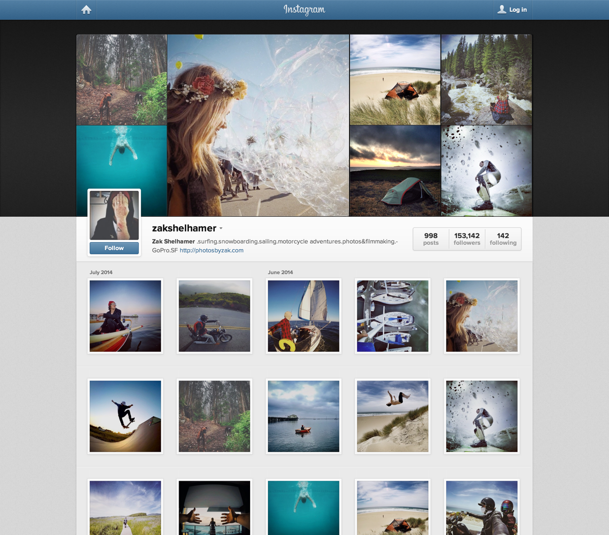 zakshelhamer على Instagram (20140703)
