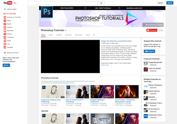 Tutoriales de Photoshop