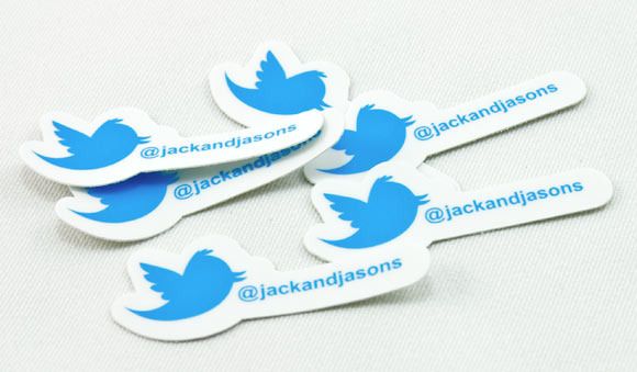 Pegatinas de Twitter de Jack y Jasons