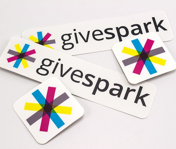 Givespark pegatinas