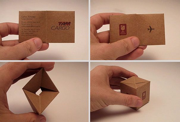 Tarjeta de visita de la caja de carga