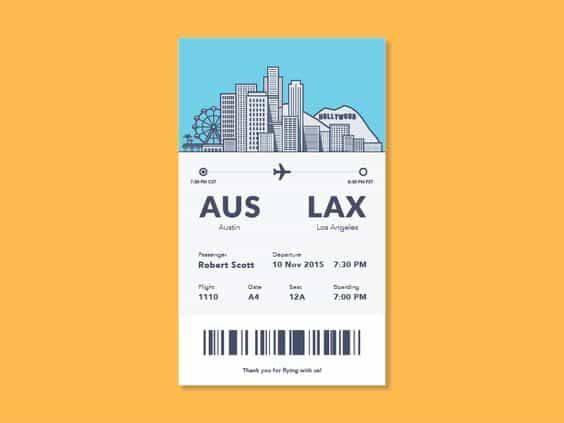 Diseño de entradas