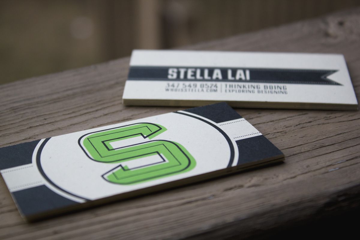 Tarjeta de visita personal de Stella Lai