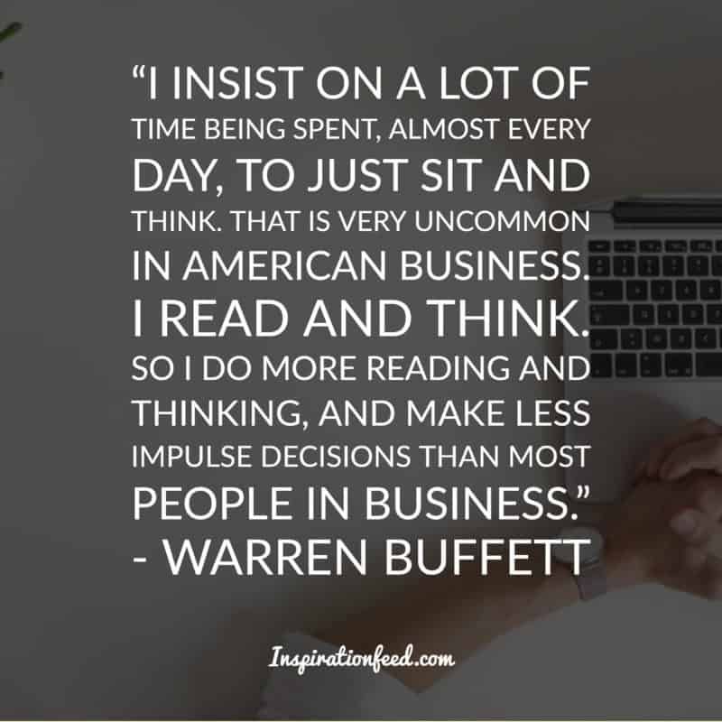 Warren Buffett lainaa