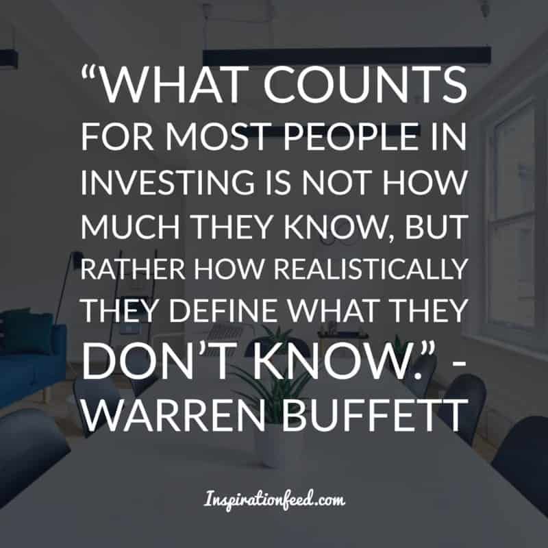 Warren Buffett lainaa