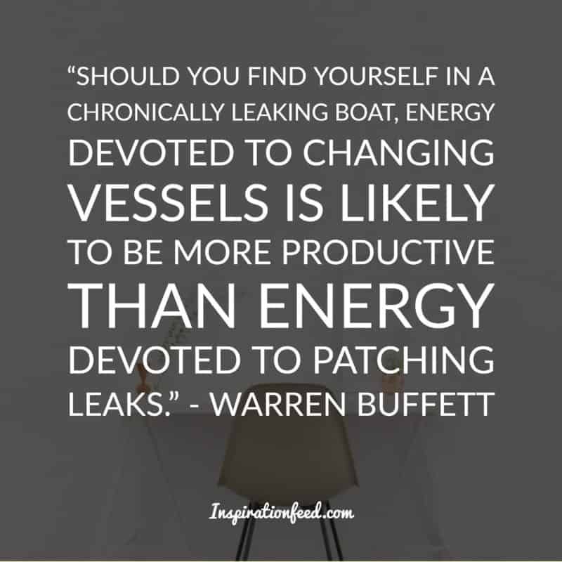 Warren Buffett lainaa