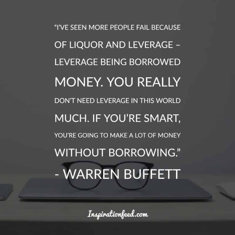 Warren Buffett lainaa