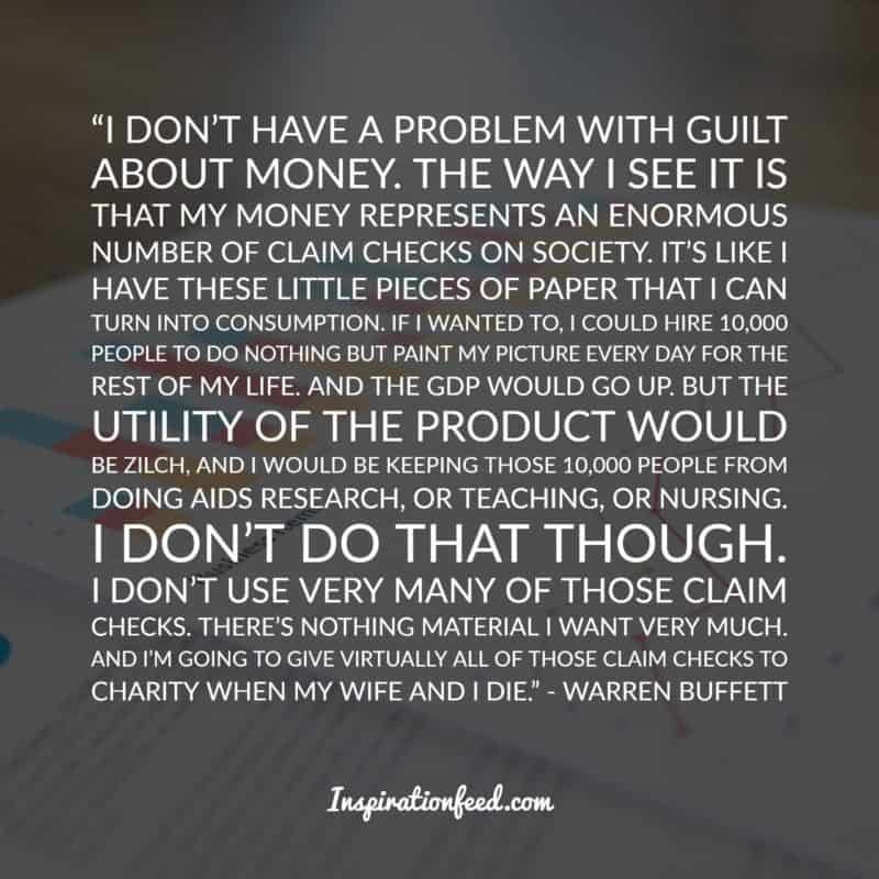 Warren Buffett lainaa