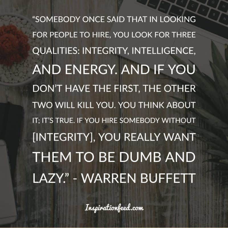 Warren Buffett lainaa