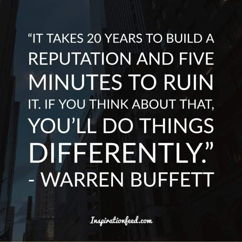 Warren Buffett lainaa