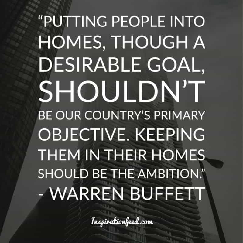 Warren Buffett lainaa
