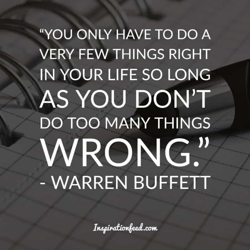 Warren Buffett lainaa