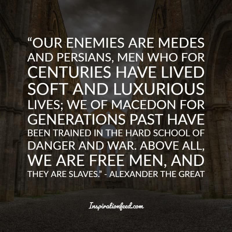 Alexander der Große Zitate