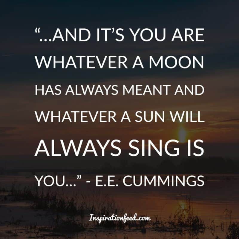 Citas de E.E. Cummings
