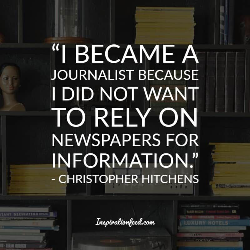 Christopher Hitchens Citat