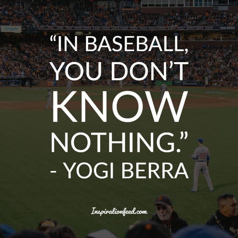 Frases De Yogi Berra