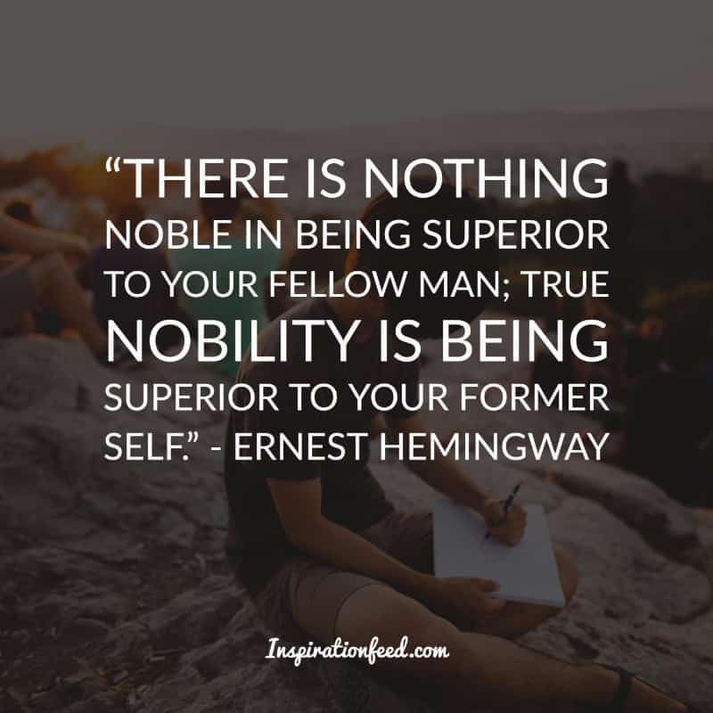 Ernest Hemingway zitiert