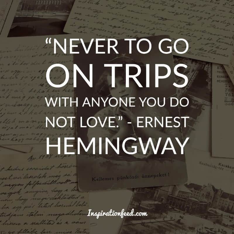 Ernest Hemingway zitiert