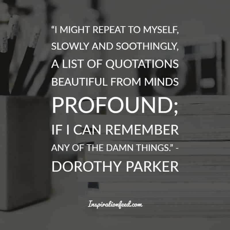 Citas De Dorothy Parker