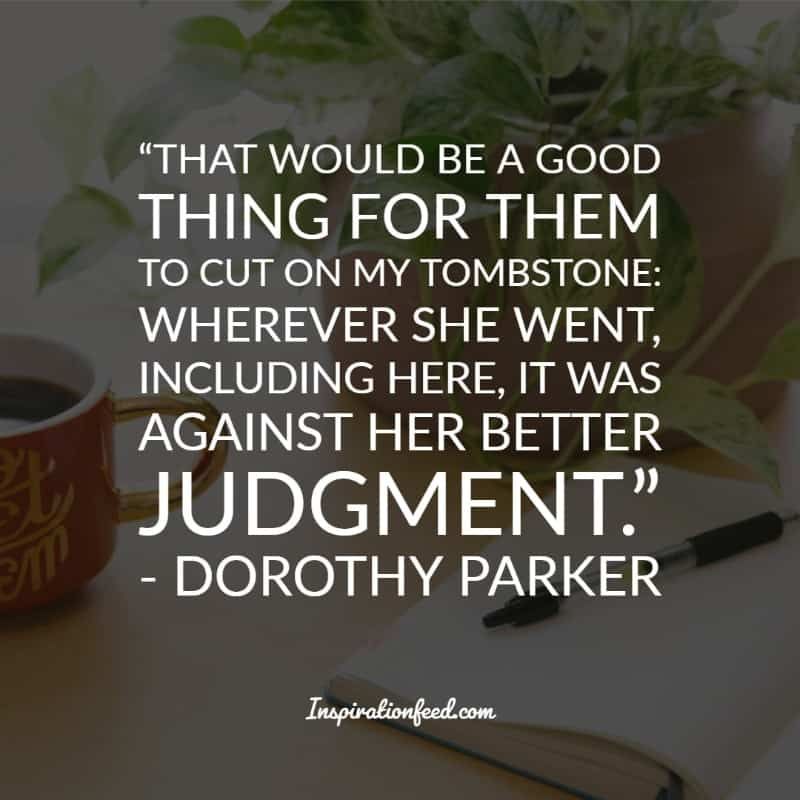 Citas De Dorothy Parker