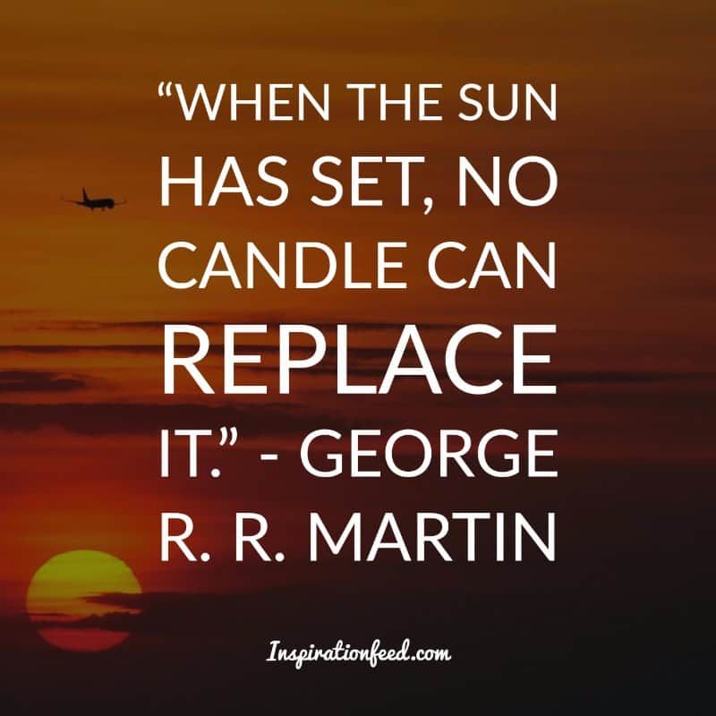 Frases de puesta de sol encantadora