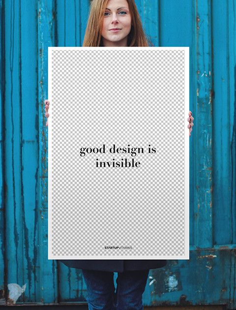 El buen diseño es invisible
