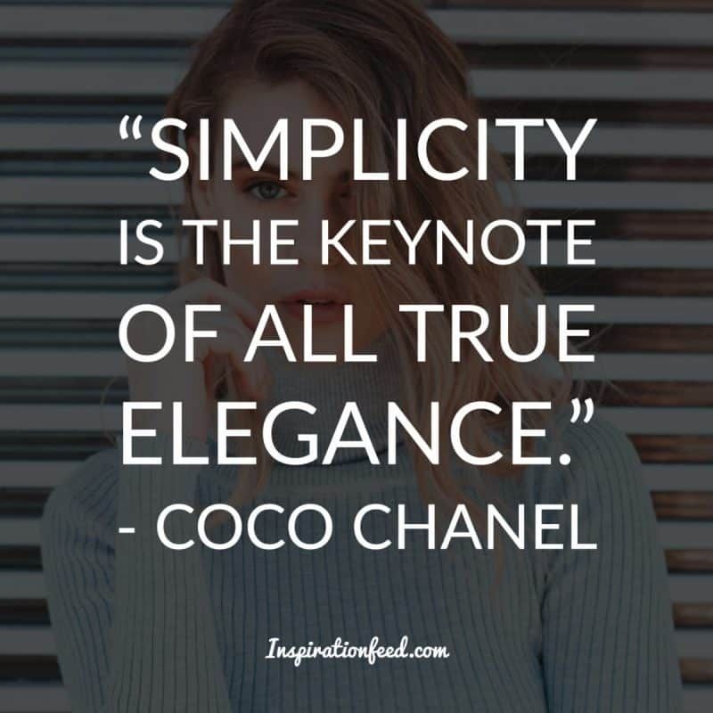 Coco Chanel citati