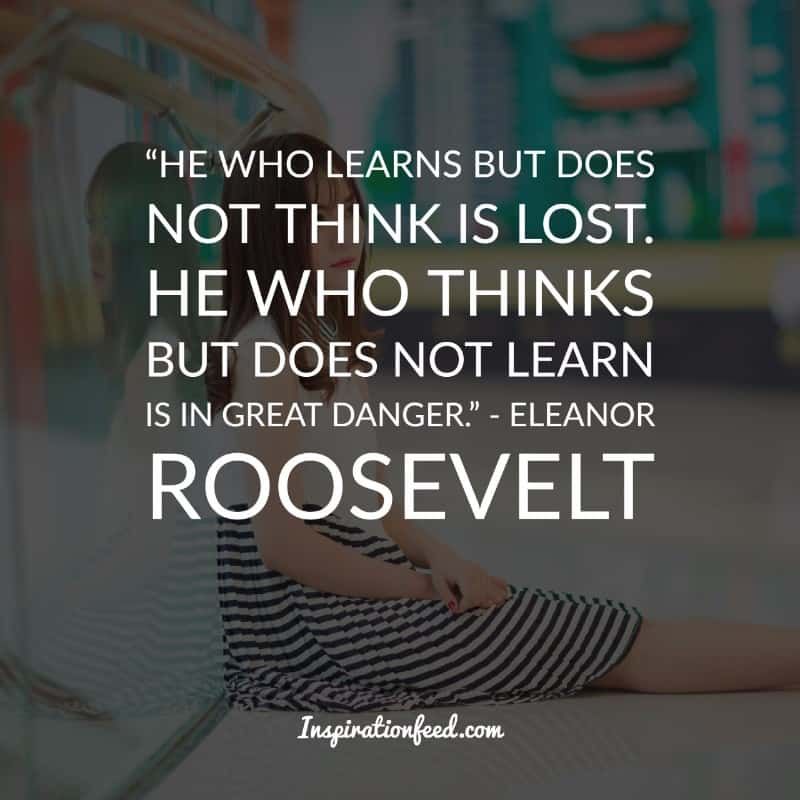 Eleanor Roosevelt siterer