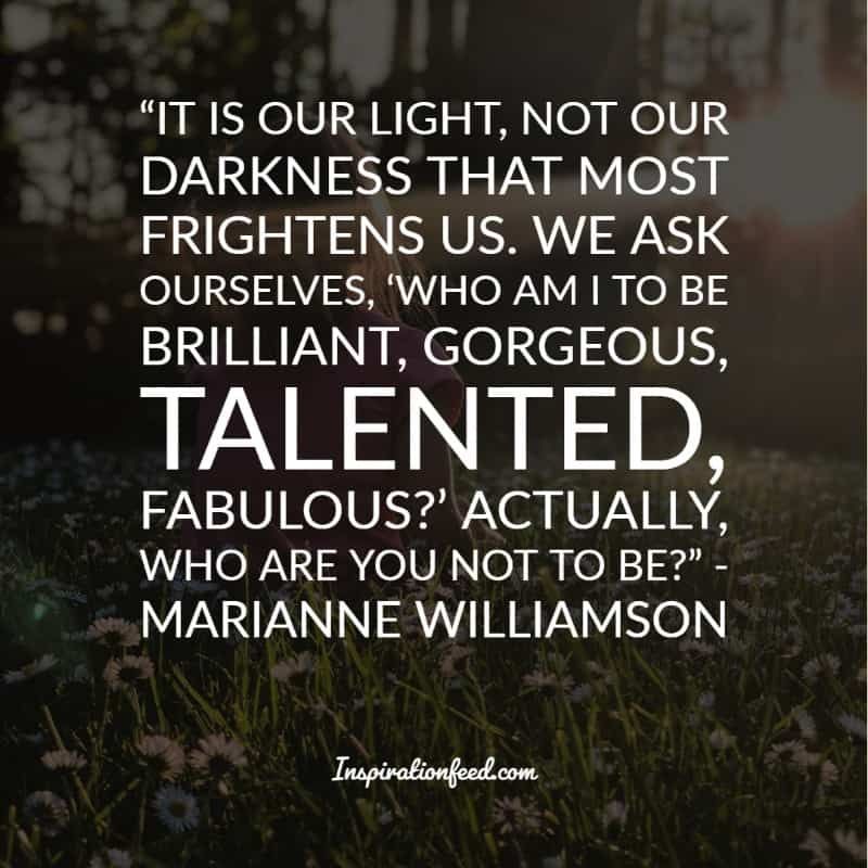 Marianne Williamson Sitater