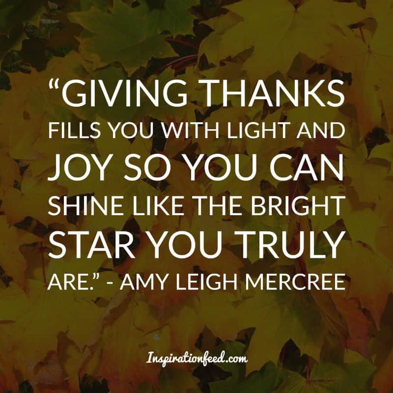 Thanksgiving citat