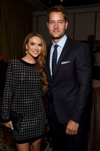 Justin Hartley y Chrishell Stause