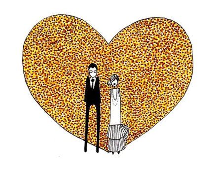 Слика може да садржи срце човека и тепих