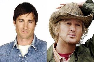 La imagen puede contener Luke Wilson Ropa Ropa Persona humana Cara Sombrero y sombrero para el sol