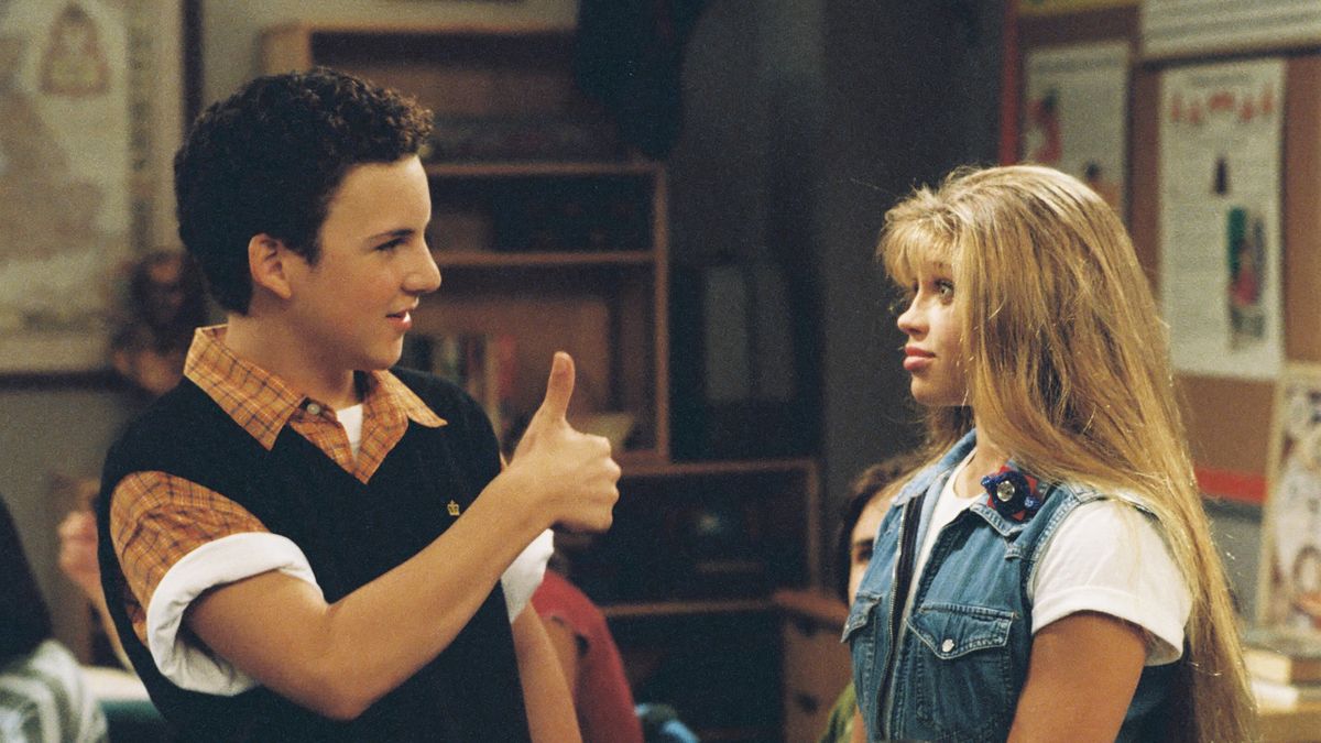 Cory und Topanga hatten immer gesund was wir reden.