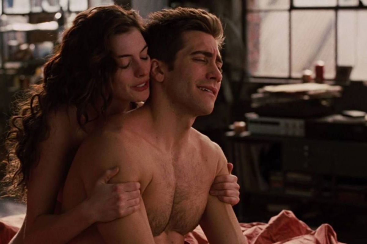 Bild kann menschliche Person Anne Hathaway Haut und Gesicht enthalten