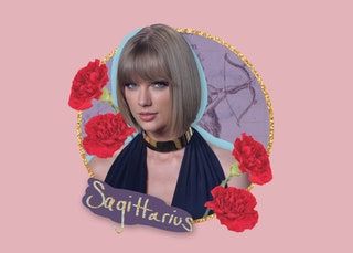 Ta slika lahko vsebuje cvetlični aranžma Taylor Swift, cvetni cvet, človeški kostum in cvetlični šopek