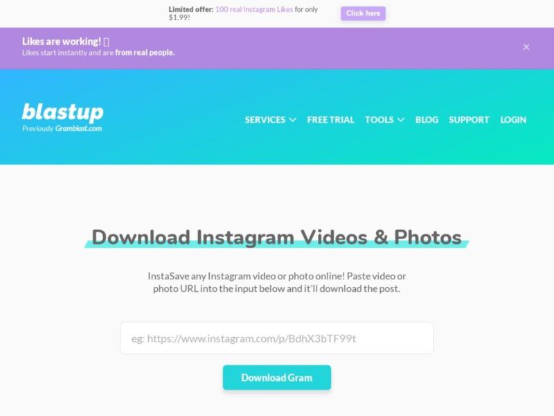 cómo descargar videos de instagram
