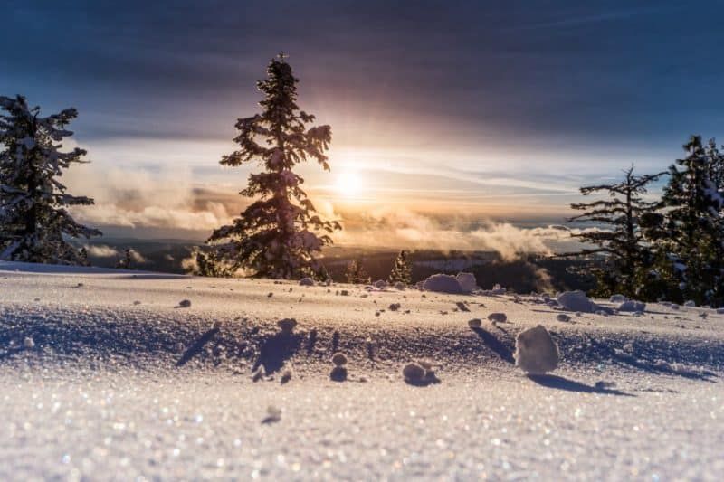 Fondos de invierno