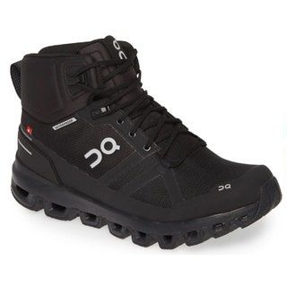 schwarzer Wanderschuh