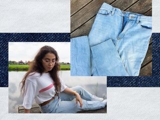 Bilden kan innehålla Kläder Klädbyxor Mänsklig person ärm jeansjeans och långärmad