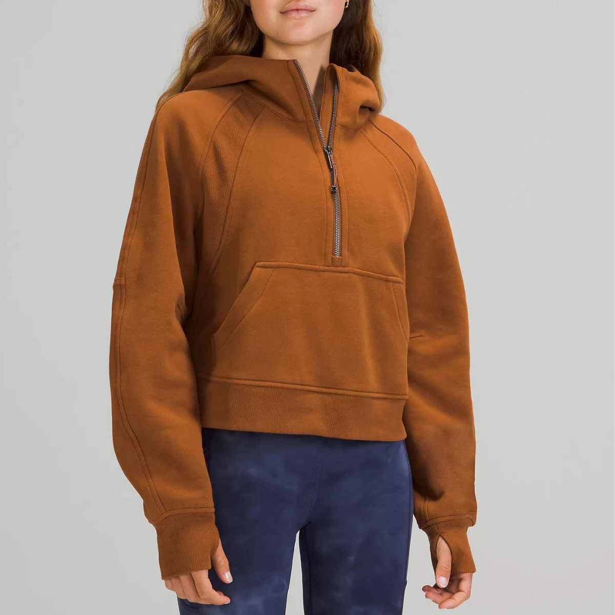 Lululemon Scuba Oversized Hoodie mit 1/2 Reißverschluss