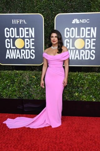 Priyanka Chopra Jonas nimmt an den 77. jährlichen Golden Globe Awards teil