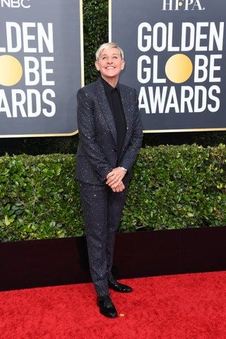 Ellen DeGeneres nimmt an den 77. jährlichen Golden Globe Awards teil