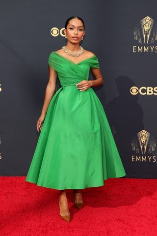 Yara Shahidi deltar i den 73:e Primetime Emmy Awards